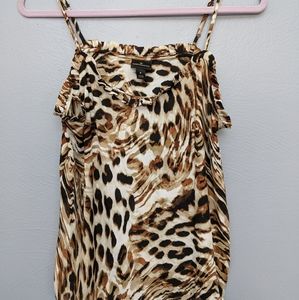 Leopard print cami